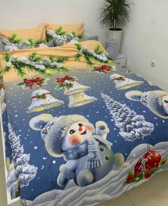Постільна білизна Різдвяна від виробника НОВОРІЧНА