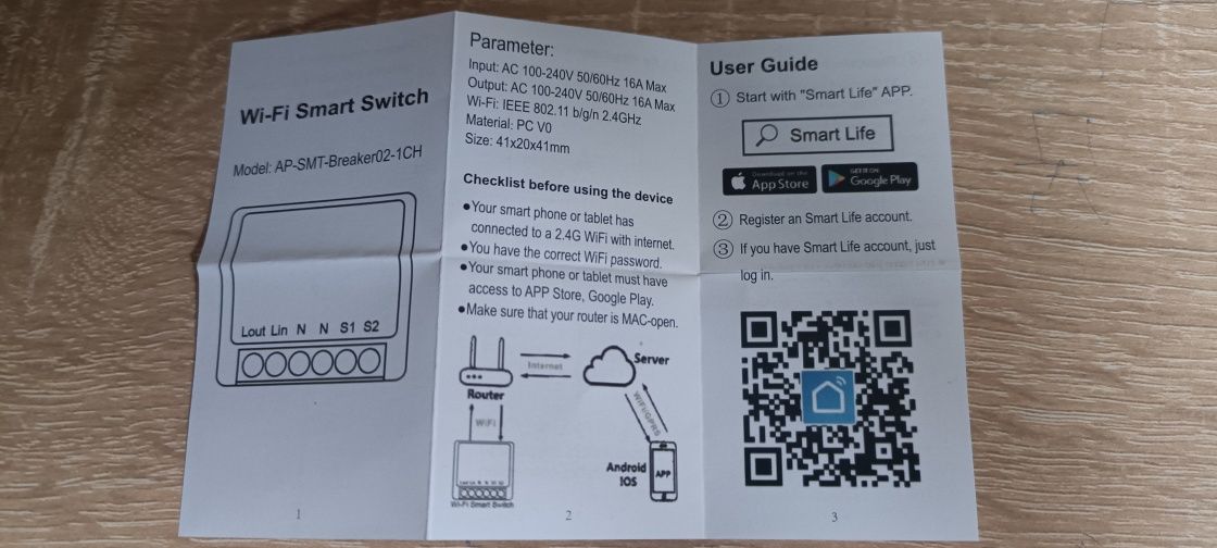 Mini smart switch