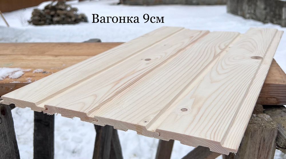 ЕКО Wood "Дерев'яна вагонка, імітація бруса та підлога"