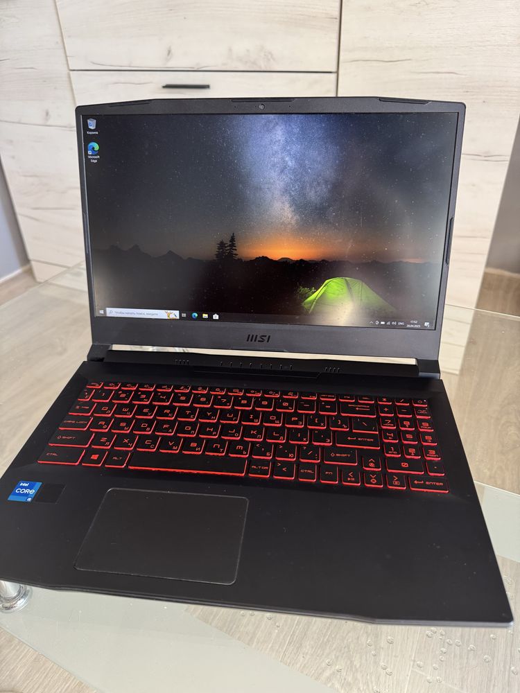 MSI GF66 Katana 144hz, i5 11400H, RTX 3060, 16gb ram, 500gb ssd