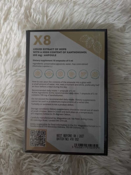 X8 – Innowacyjna Molekuła Przeciwnowotworowa 5 ml