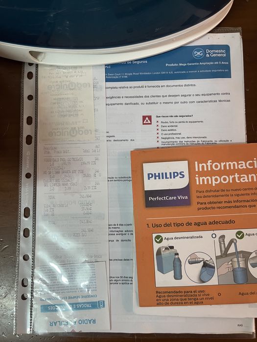 Ferro caldeira da Philips