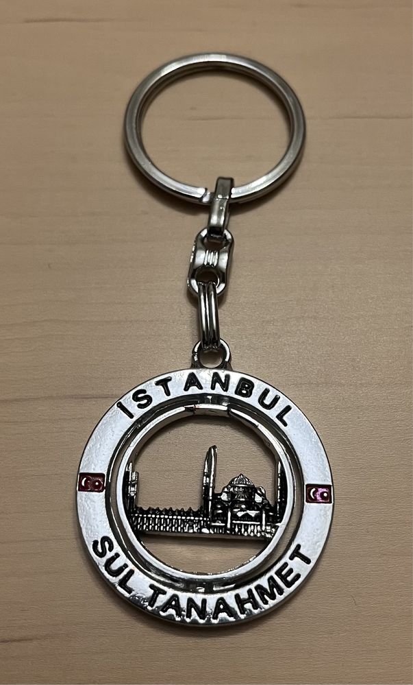 Brelok Istanbul Turcja metalowy