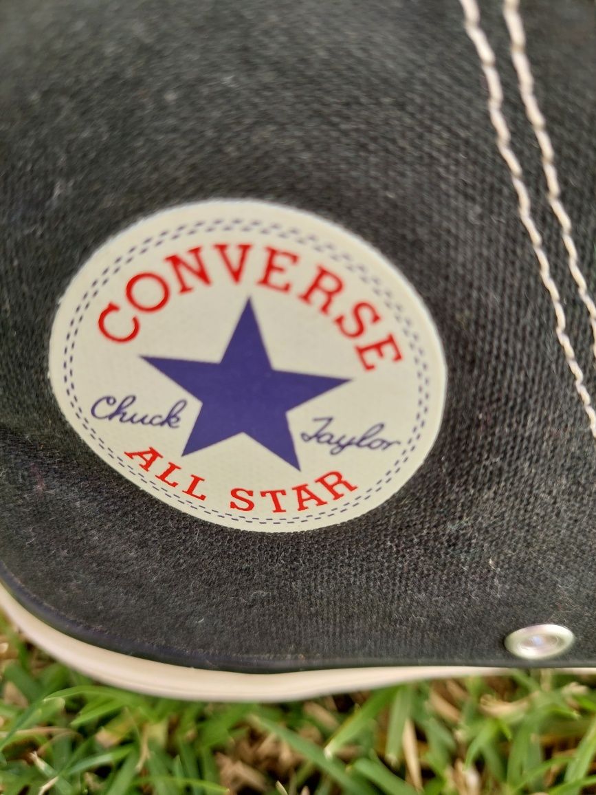 All star converse botas pretos