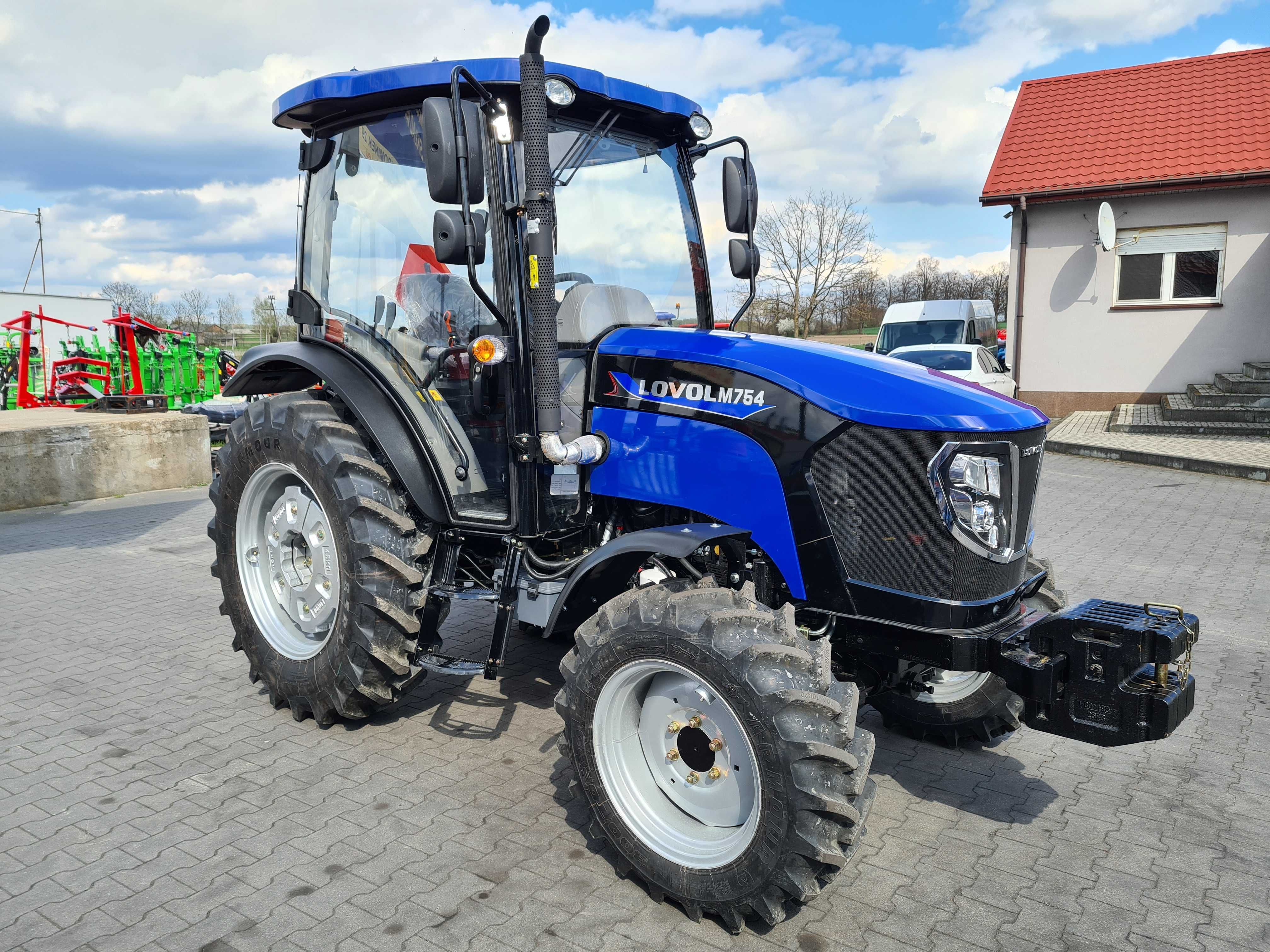Lovol M754 moc 75-85KM KREDYT 0% Rewers Klima Radio Pod Program PROW
