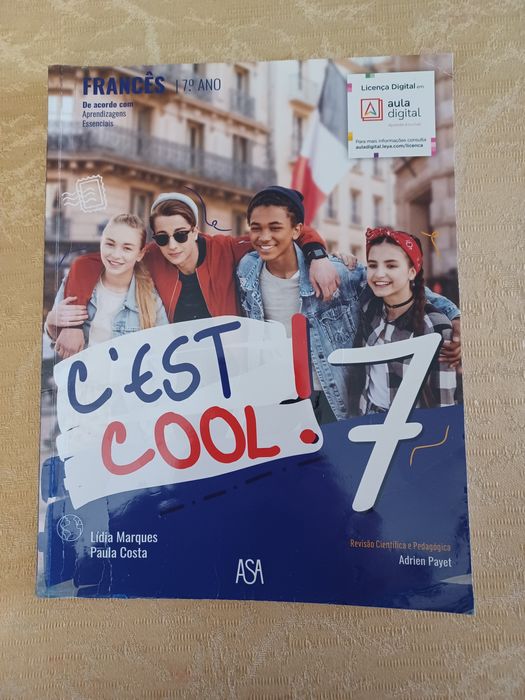 Manual - C'est cool! 7 - Francês - 7º Ano