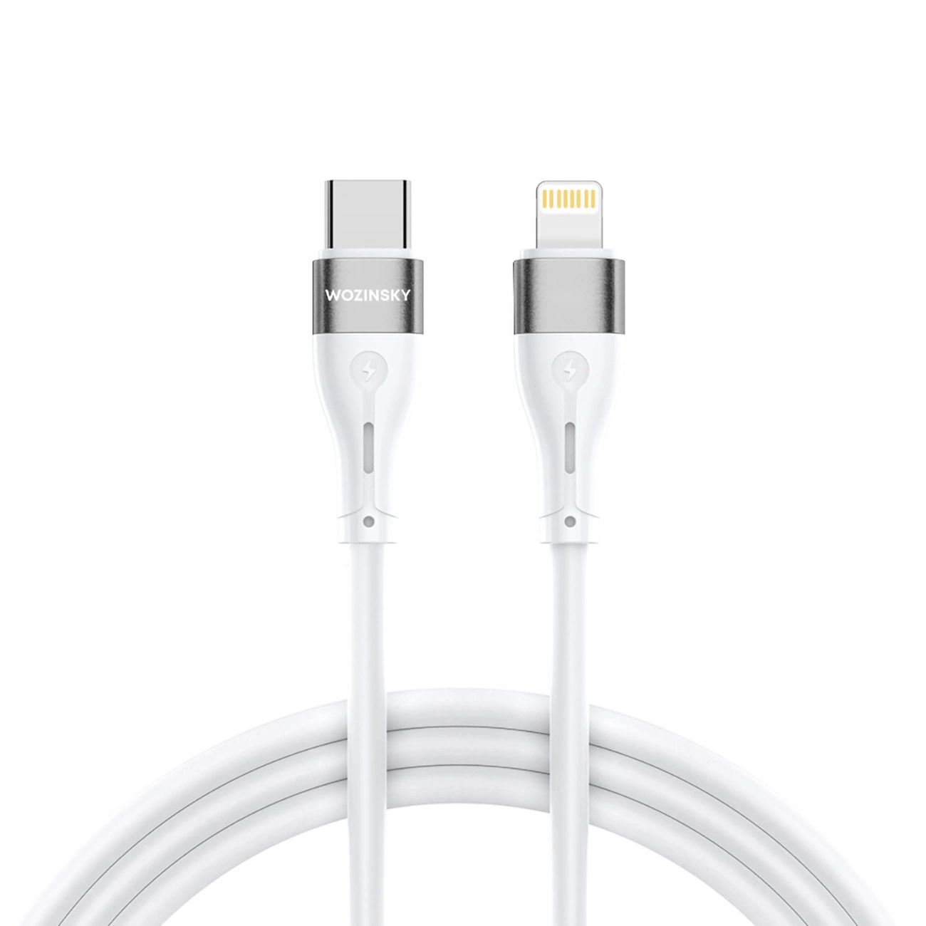Kabel Wozinsky Wstcl2 Lightning / Usb-C Pd 27W 2 M - Biały