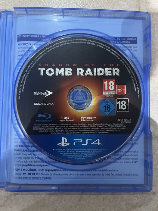 Shadow of the Tom Raider PS4