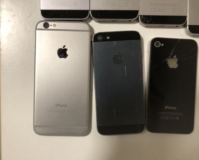 Lote de 11 iPhones ** Ler descrição  **