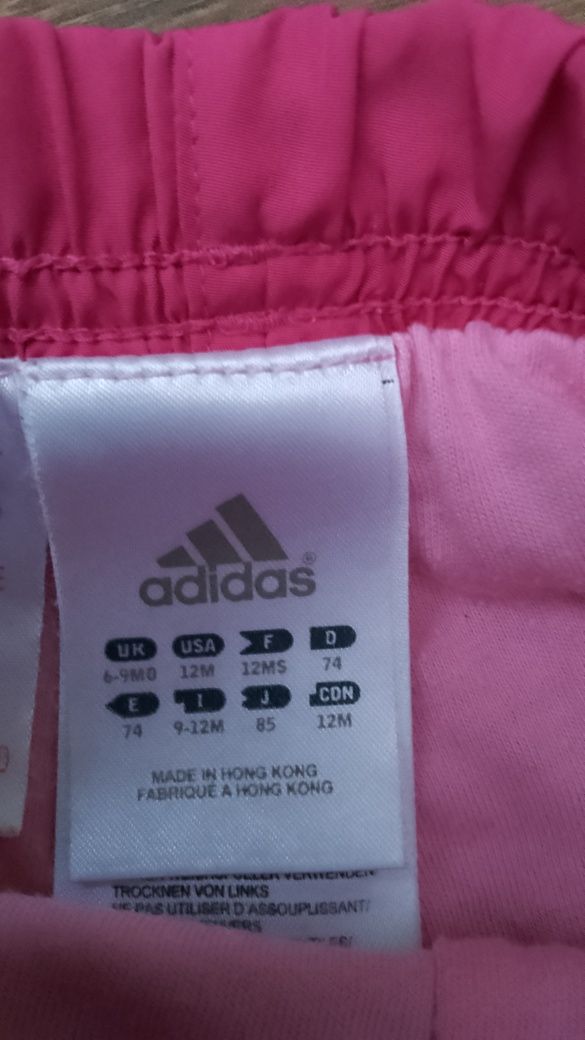 Spodnie 6-9m adidas