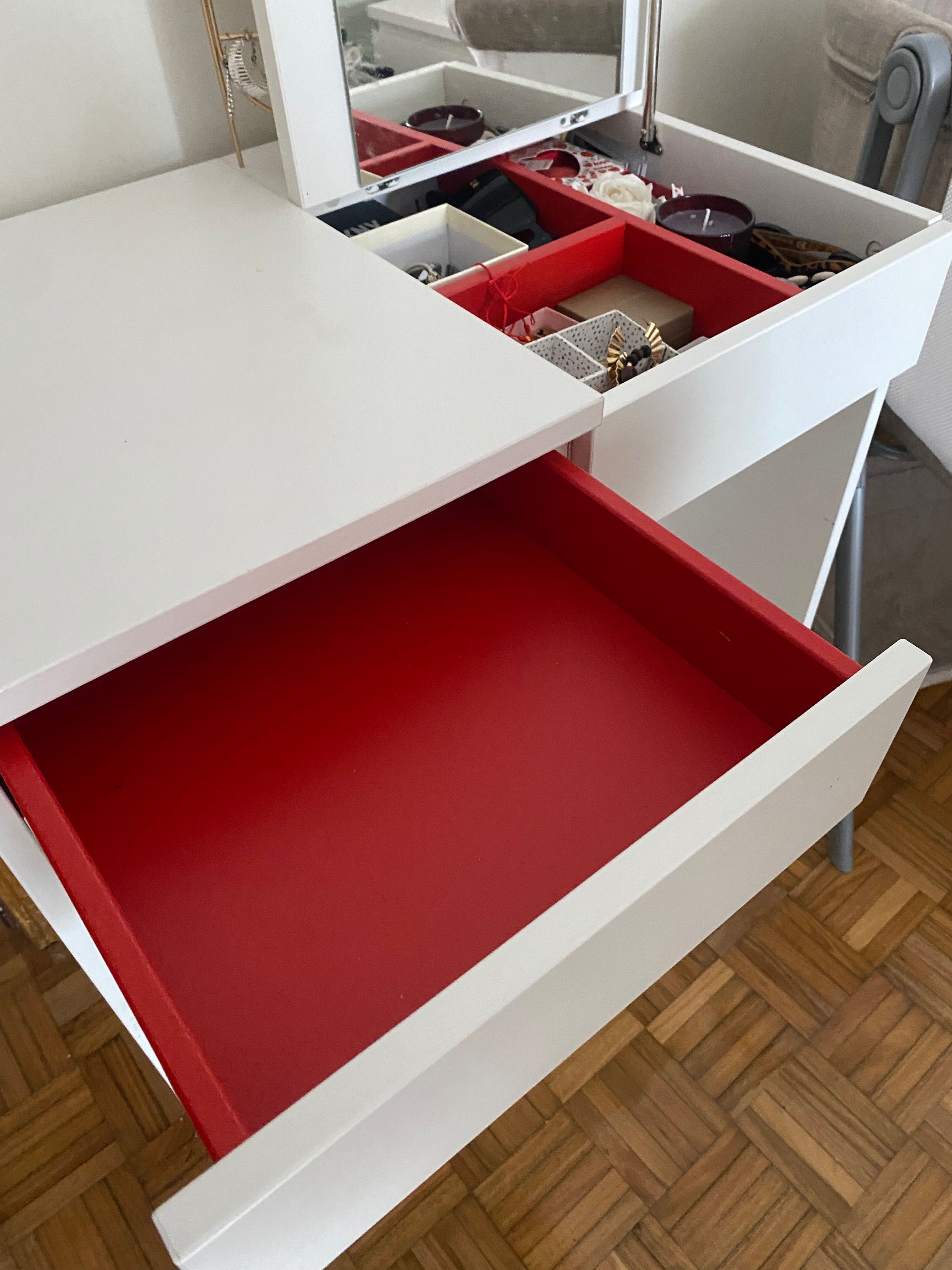 Penteadeira ikea branco