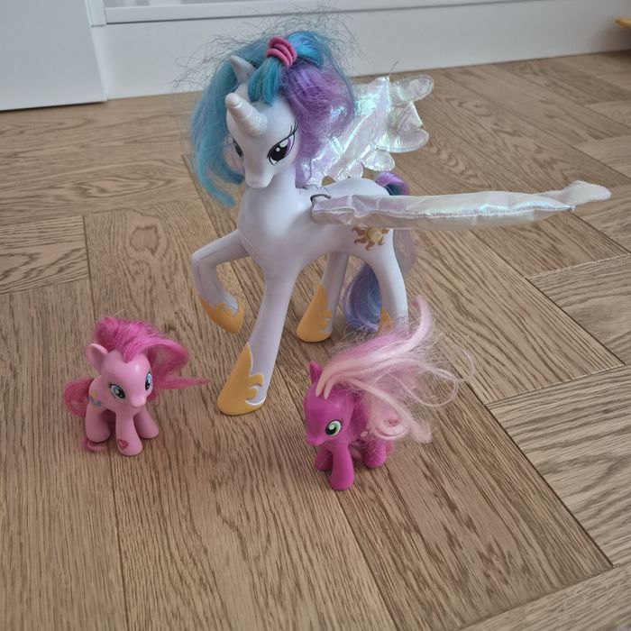 Interaktywny świecący kucyk My Little Pony gra świeci