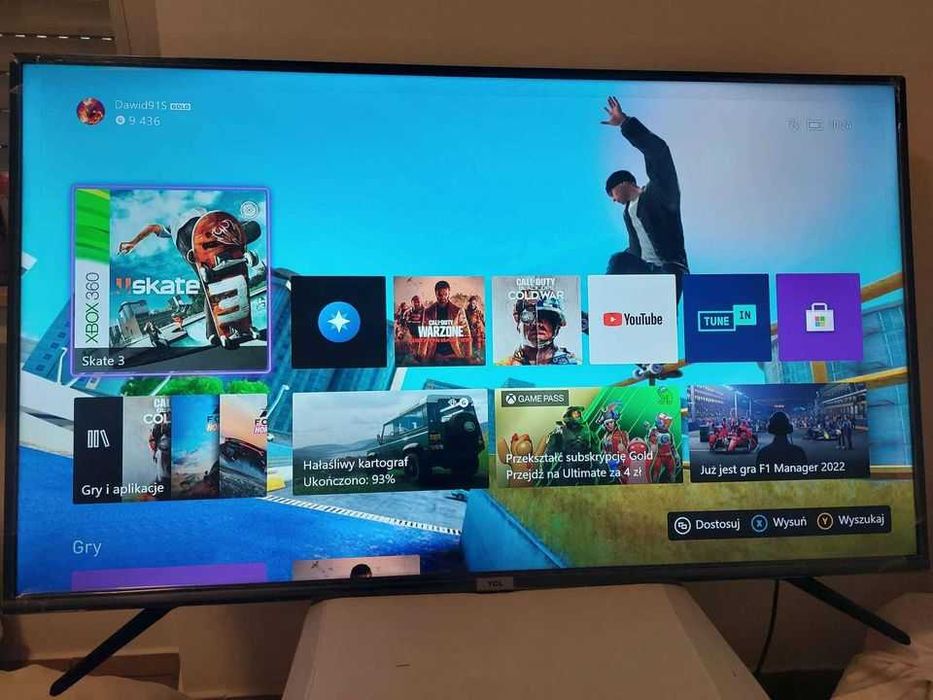 TV TCL 50P615 ANDROID 4K uhd hdr tv nowy telewizor