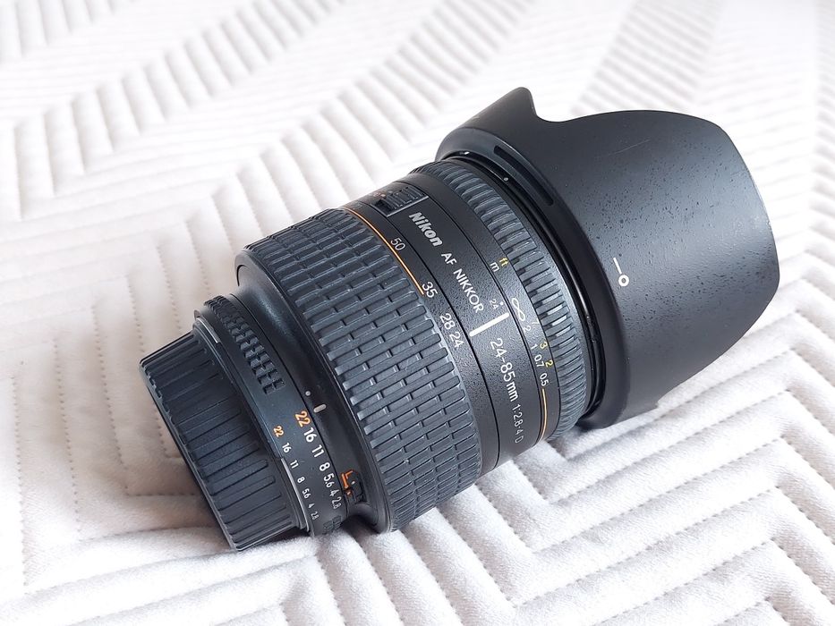 Obiektyw Nikon 24-85 f/2.8-4 D macro FX ostry