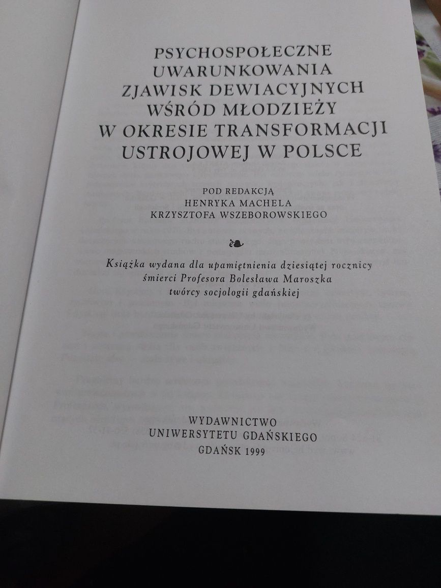 Psychospołeczne uwarunkowania zjawisk dewiacyjnych wśród młodzieży