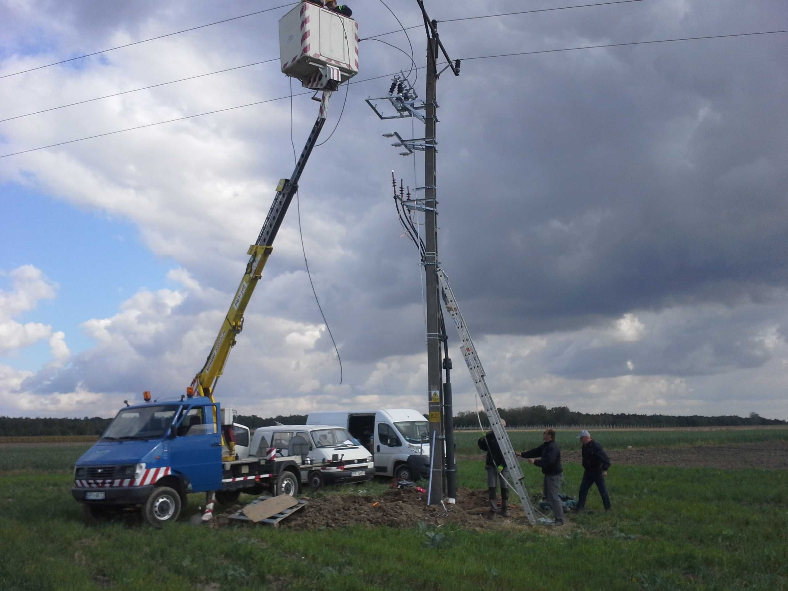 Podnośnik koszowy usługi i wynajem