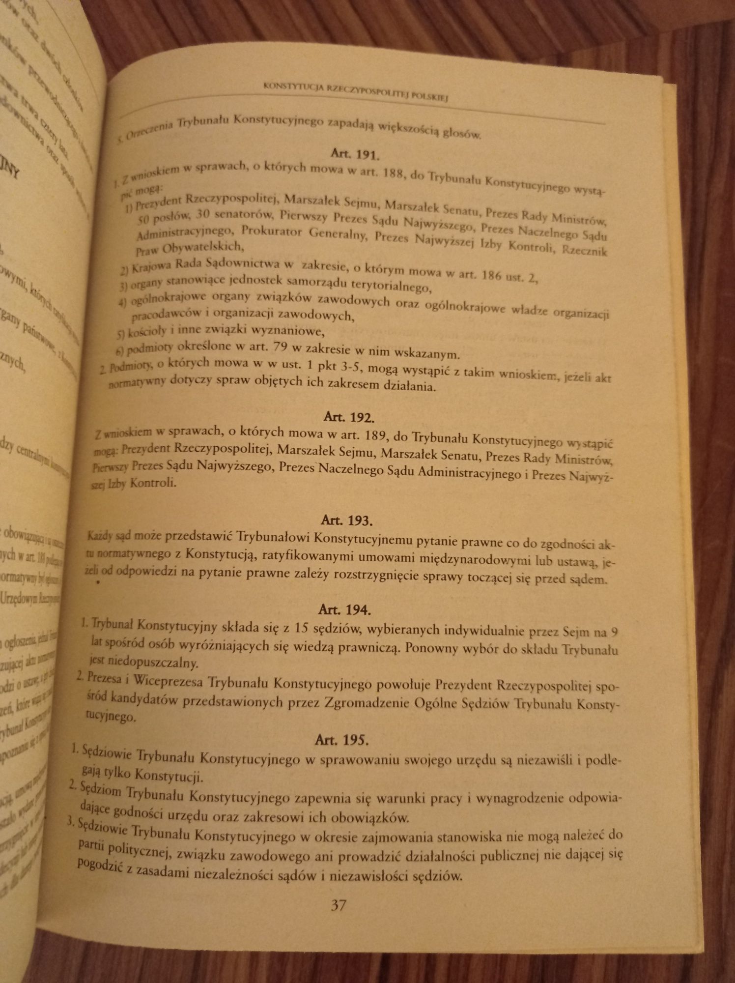 Konstytucja Rzeczypospolitej Polskiej z 1997 roku