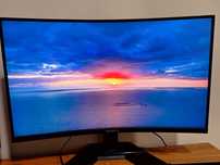 Monitor gigabyte m32qc - VA 165hz 2k - 1440p kvm