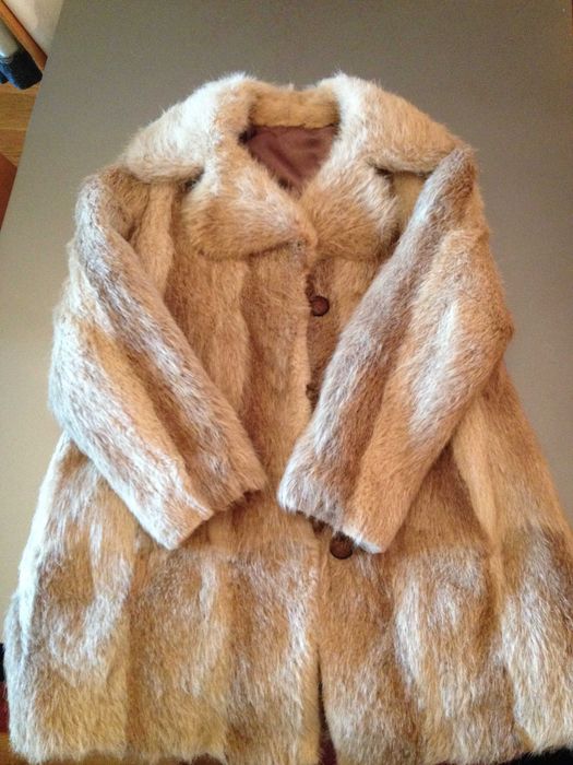 casaco em pelo verdadeiro