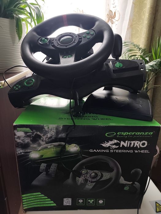 Кермо ігрове Esperanza USB PC/PS3 Black