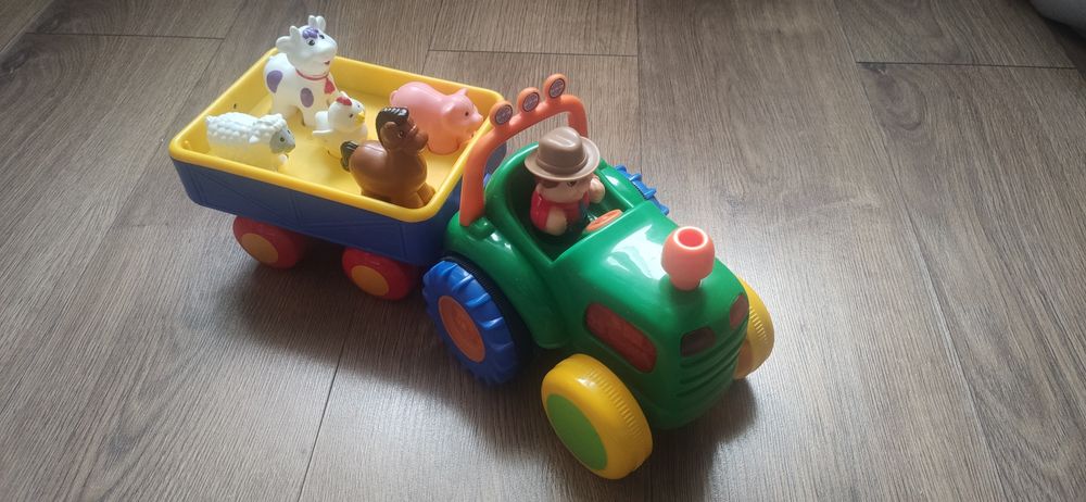 TRAKTOR  FARMER Zwierzęta DUMEL zabawka interaktywna