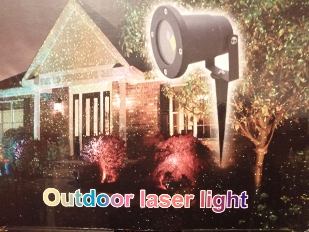 Projektor laserowy świąteczny outdoor light zewnętrzny