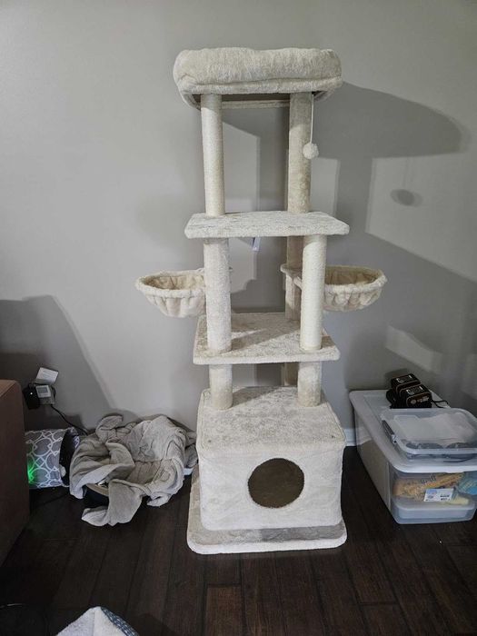 Drapak dla kota duży legowisko 165cm *NOWY* wysoka wieża wspinaczkowa