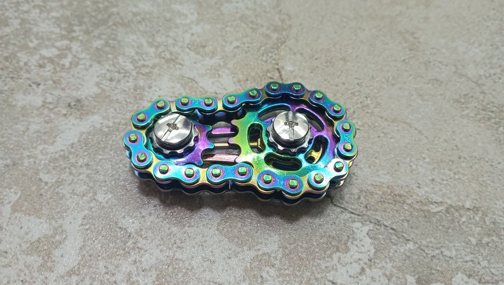 Антистресс цепь (гироскоп) металлический.