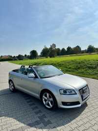 Audi a3 2009r cabrio 2.0 tdi 140km skóry Klimatronik bixenon