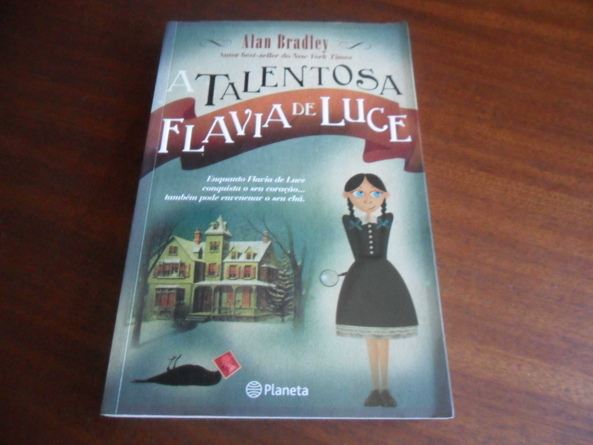 "A Talentosa Flavia de Luce" de Alan Bradley - 1ª Edição de 2009