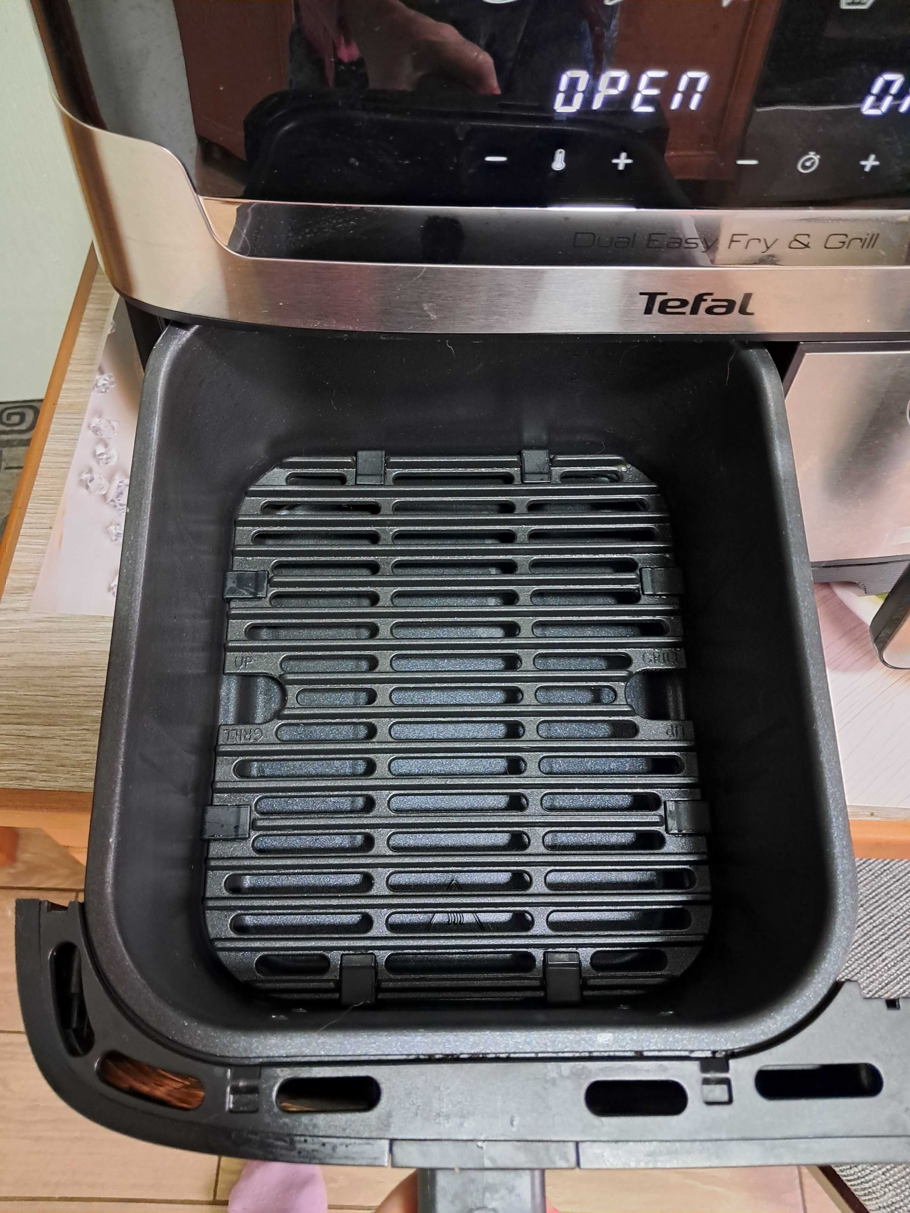 Мультипіч Tefal EY905B10 Dual Easy Fry & Grill+ шампура