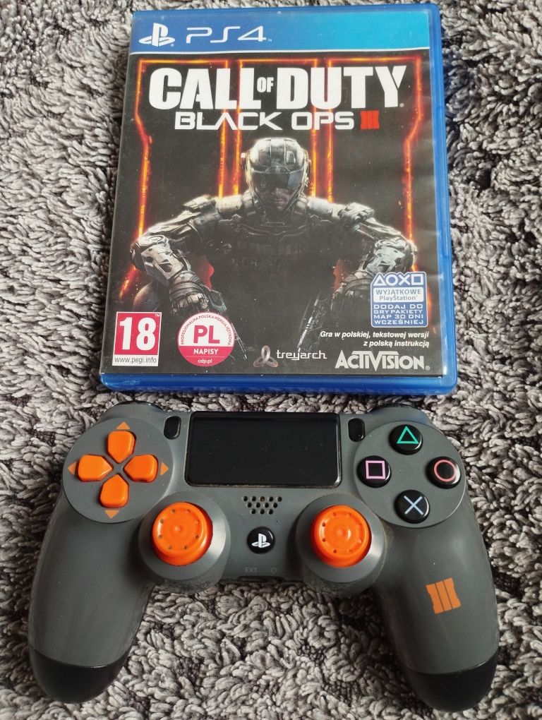 Kolekcjonerski Pad Call of Duty i gratis gra PS4 w pełni sprawne