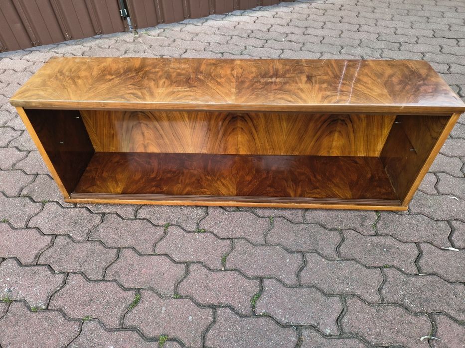 Witryna drewniana retro vintage