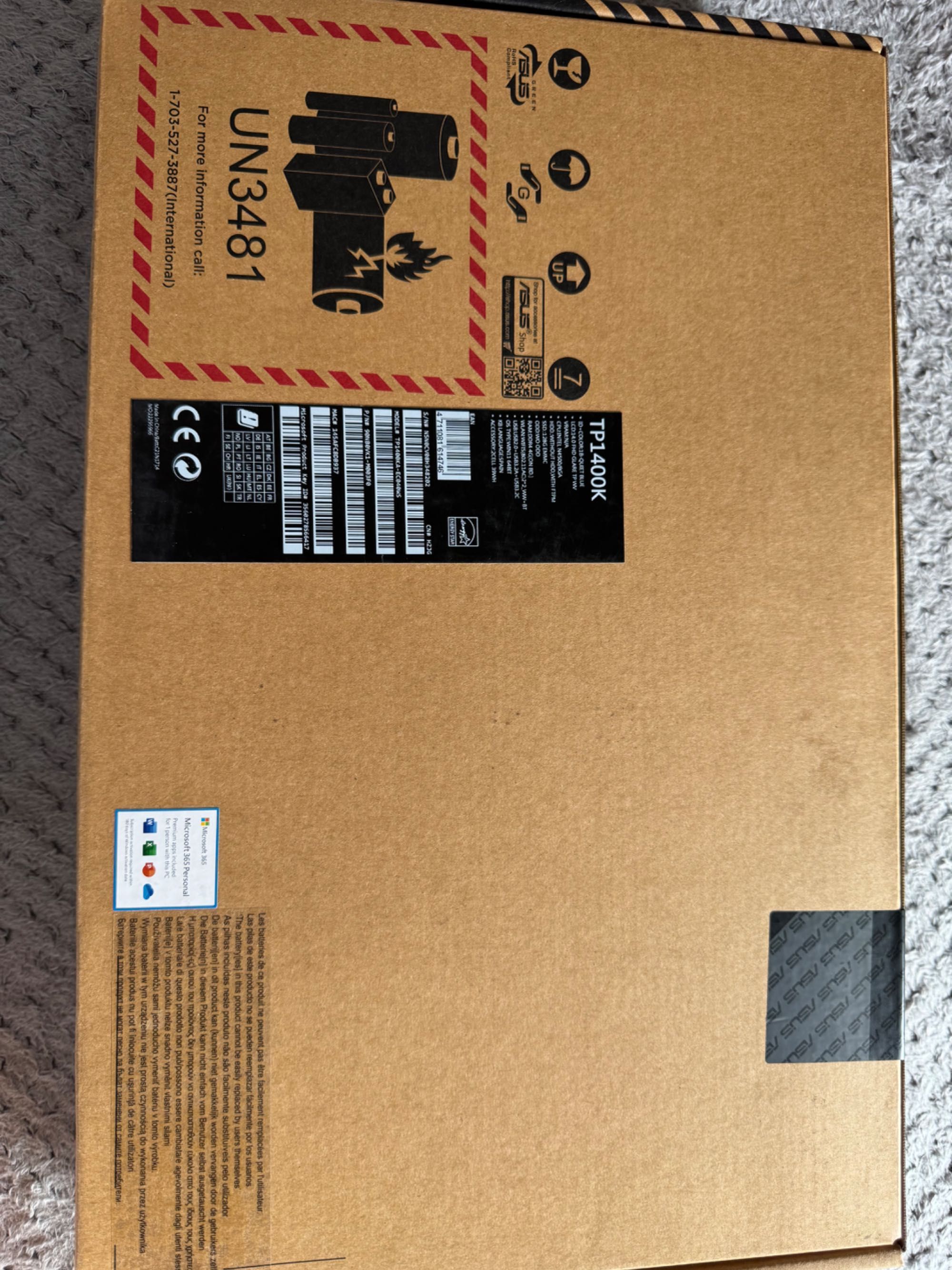 ASUS VivoBook Go 14 Flip TP1400KA-EC040WS