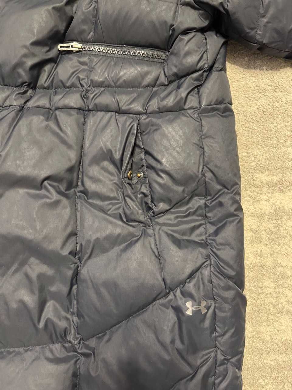 Куртка Чорний жіночий зимовий пуховик Under Armour М