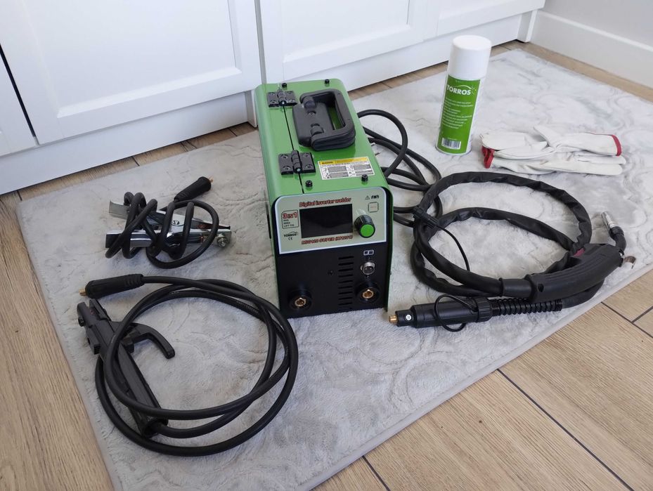 Spawarka migomat Torros MIG120 M1201 MIG bez gazu, MMA i TIG Lift