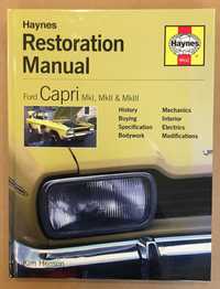 Haynes Restoration Manul Ford Capri MKI MKII MKIII  - po angielsku