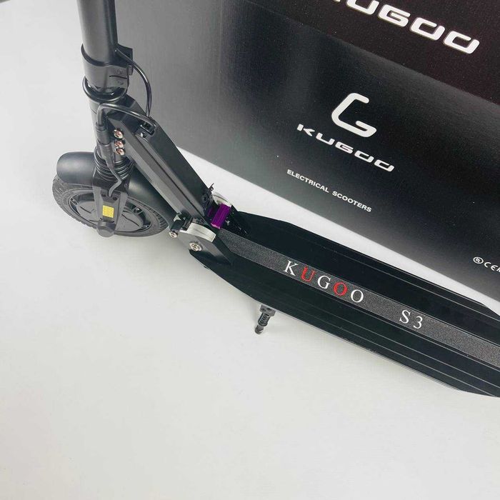 Електросамокат Kugoo S3 JILONG Чорний, Электросамокат Куго, Бюджетний
