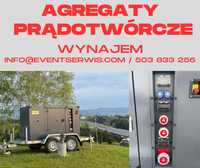 Agregat Prądotwórczy Wynajem Agregatów 7-100KW Kraków / Małopolska