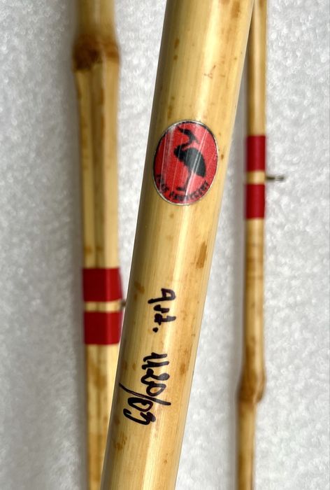 RETRO FISHING przepiękna spławikówka bambusowa Sprzęt Rybacki z W-wa