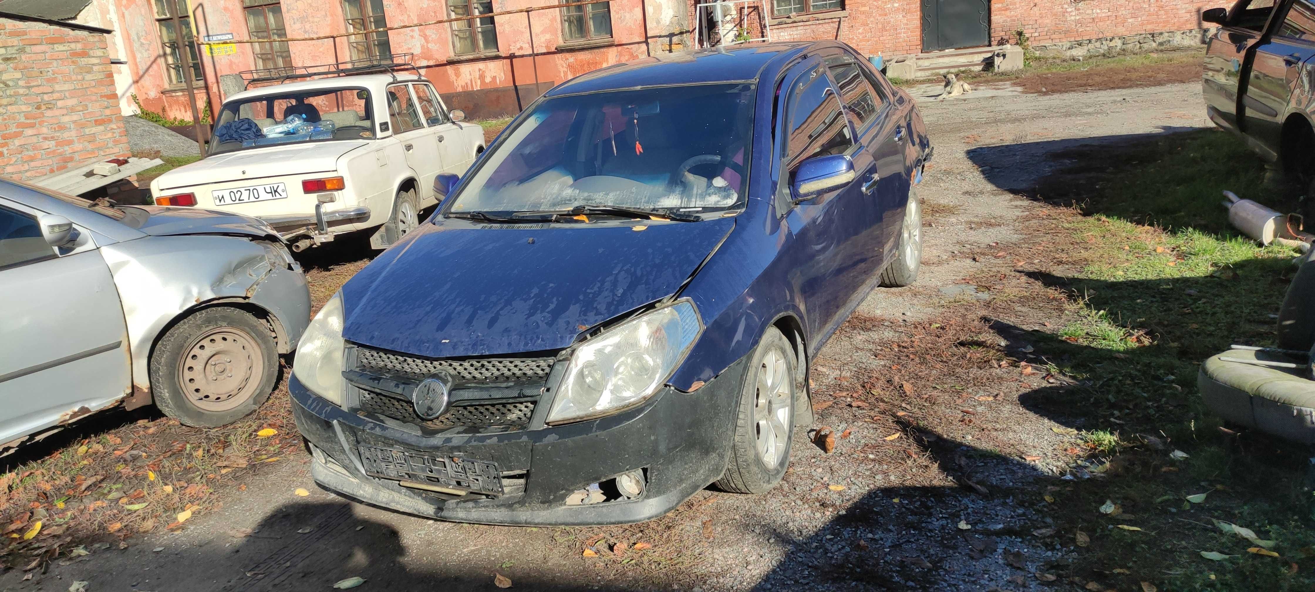 Капот запчасти Джили МК, GEELY JL7162, 2008 год. авторазборка.