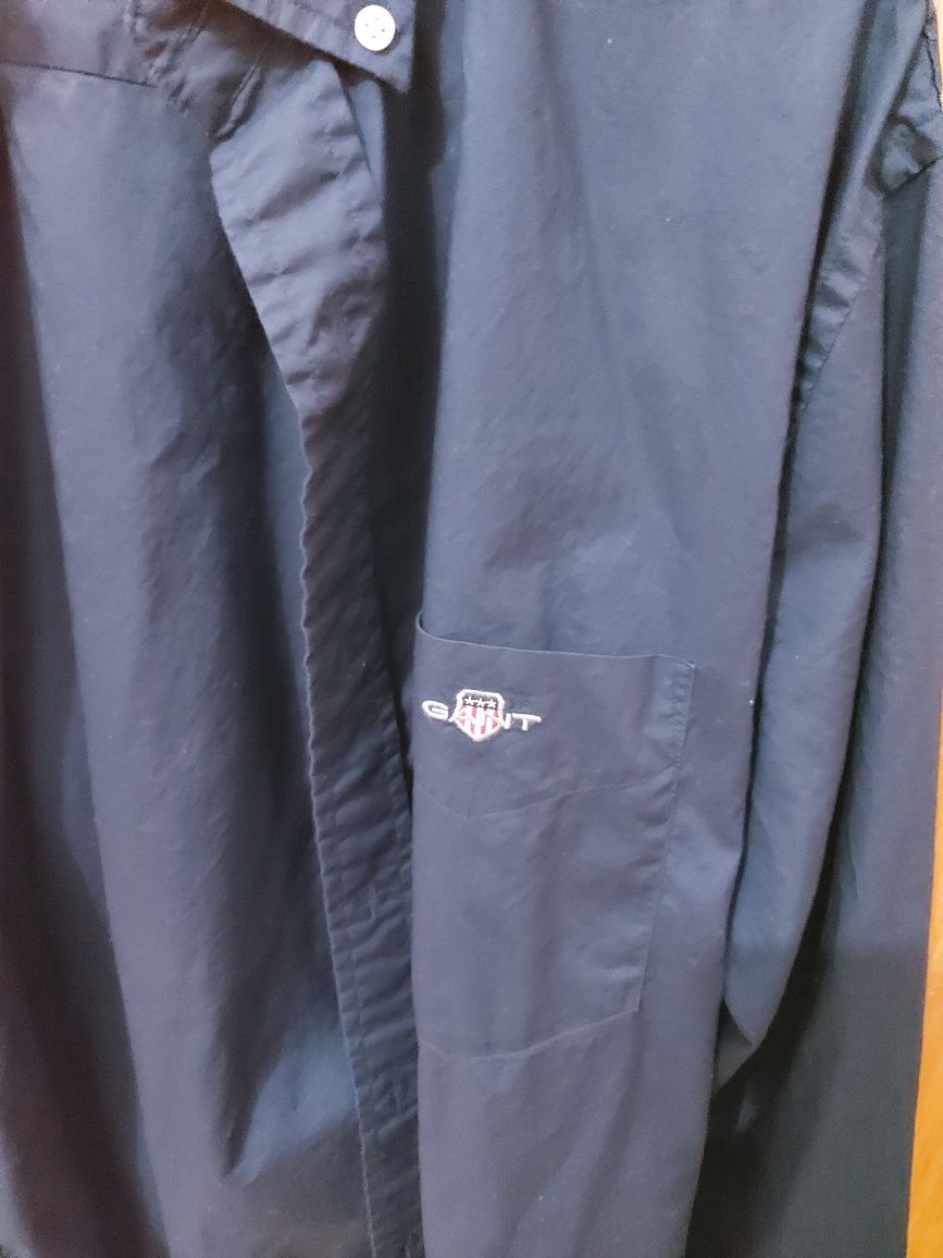 Camisa GANT - Azul Escura - Tamanho M