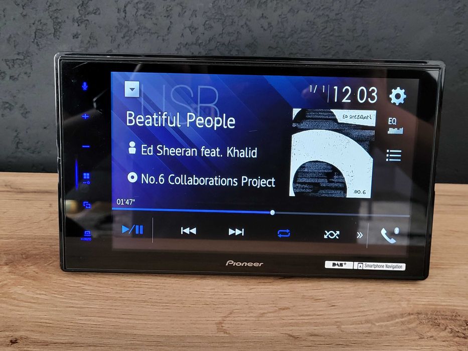 Pioneer SPH-EVO82DAB Android Auto CarPlay Bluetooth 8 Cali NOWE