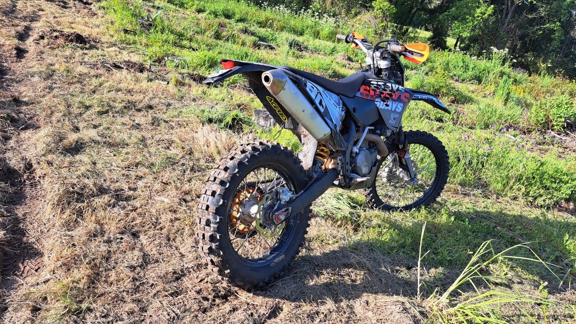 KTM 450 EXC-R matriculada 2010 jantes supermotard averbadas