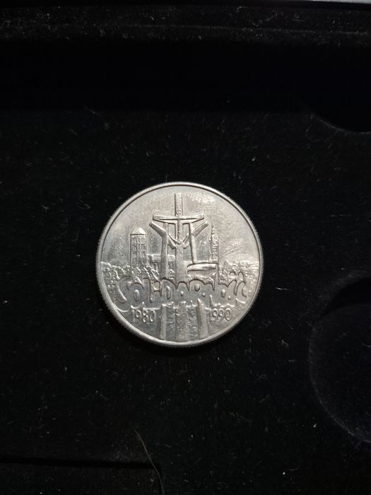 Moneta Solidarność 10000zł - rok 1990