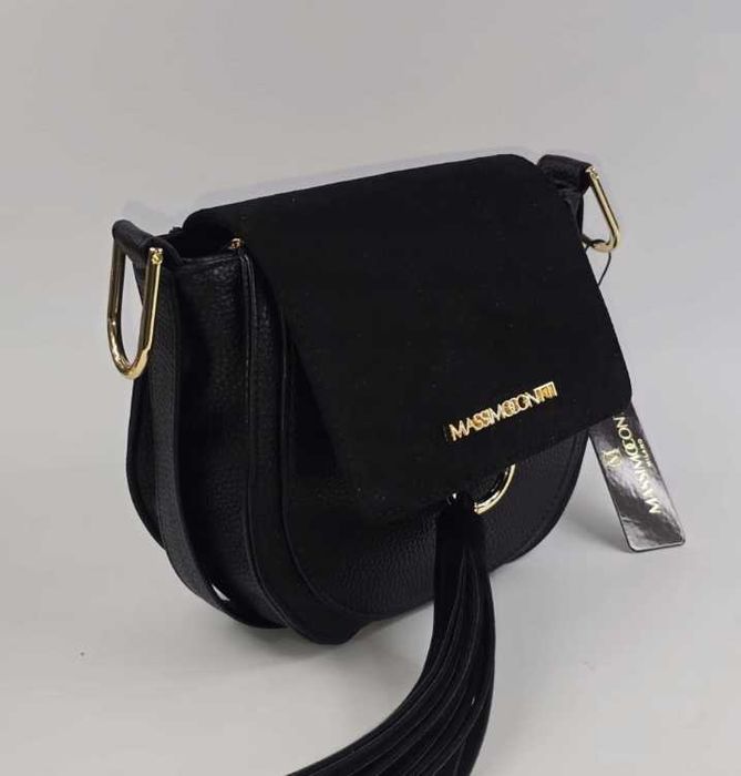 Massimo Contti listonoszka z pięknie zdobiona klapką