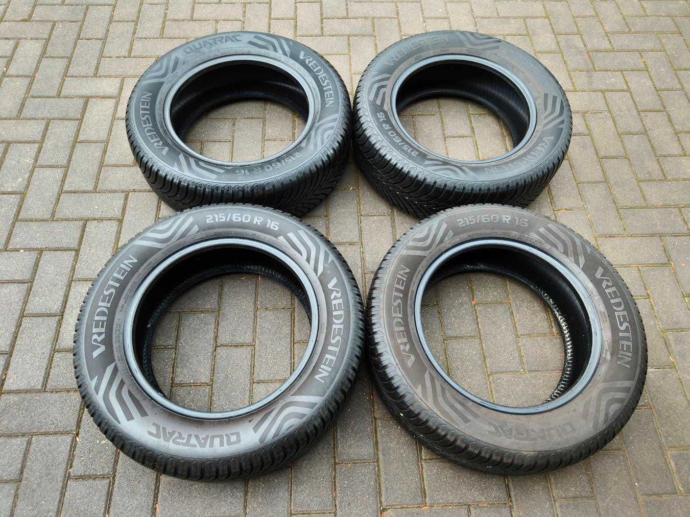 215/60 99V R16 VREDESTEIN Quatrac 6mm 2022r Całoroczne Opony 4szt