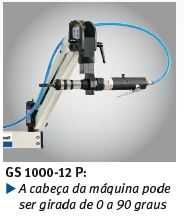 Máquina de Roscar Pneumática de Braço Giratório SUPER PREÇO