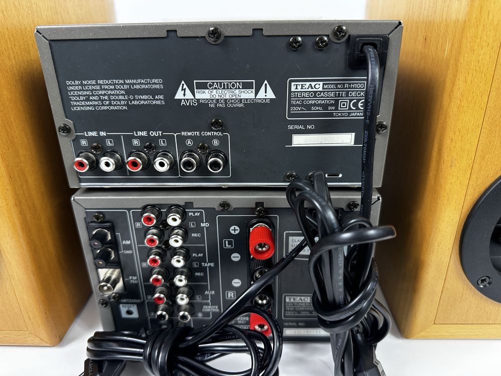 Mini wieża Teac CR-H100 + R-H100 & pilot