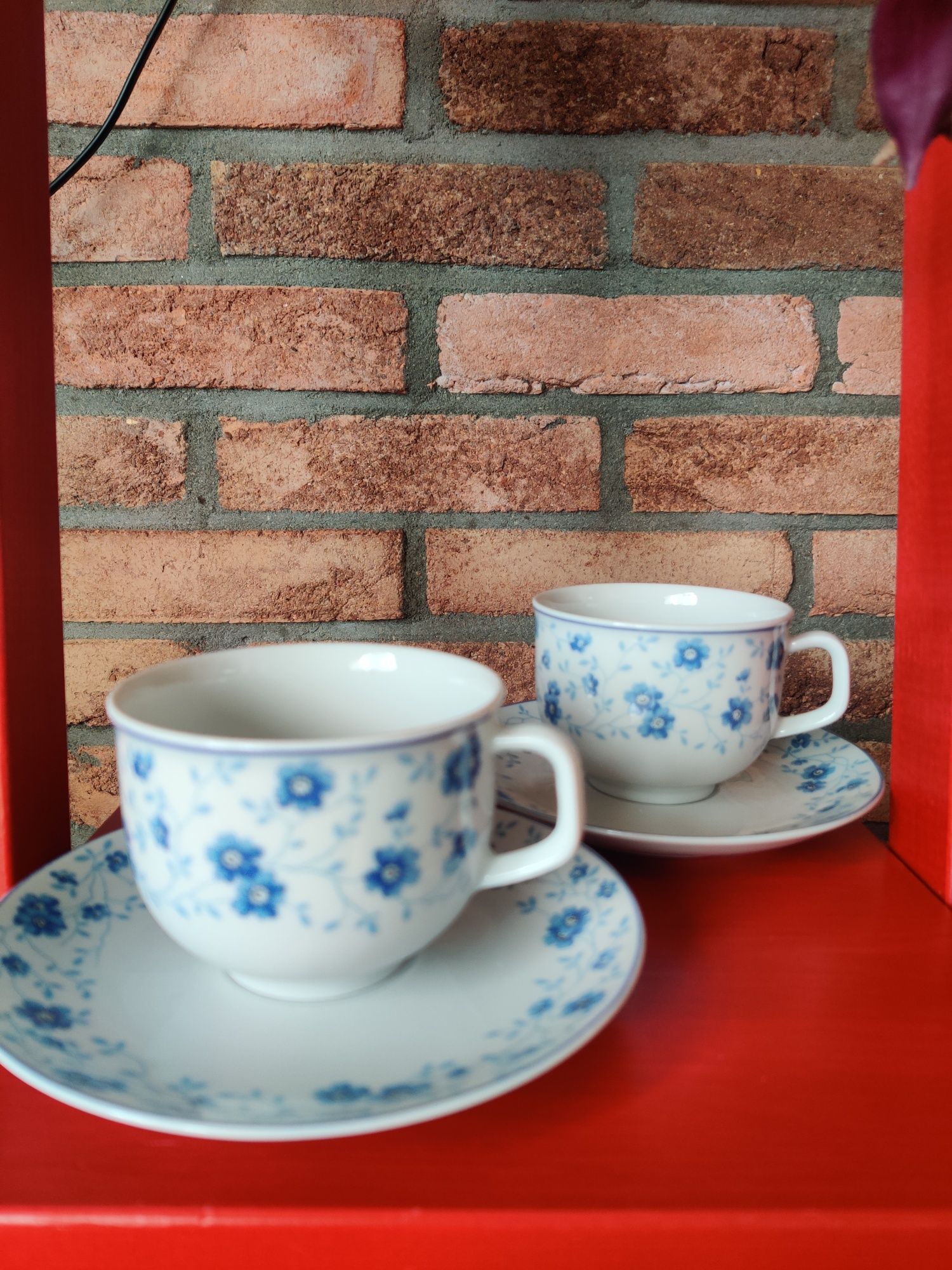Винтажные фарфоровые чайно кофейные пары